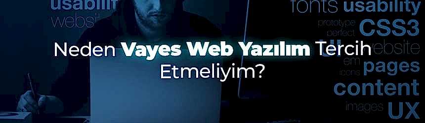 Neden Vayes Web Yazılım ? Neden Vayes Web Yazılım ?